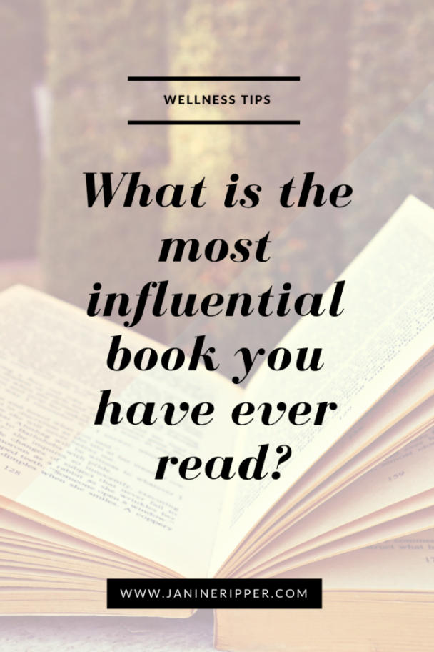 What is the most influential book you have ever read? Inspirational